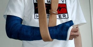 Broken Arm in a Sling